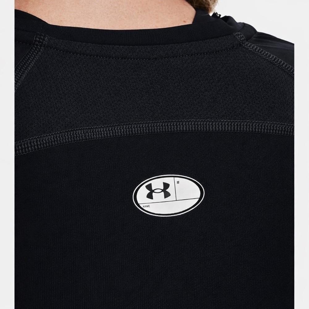 NWT Under Armour Iso-Chill Team Long Sleeve Compression Shirt Black Size S - Picture 5 of 9